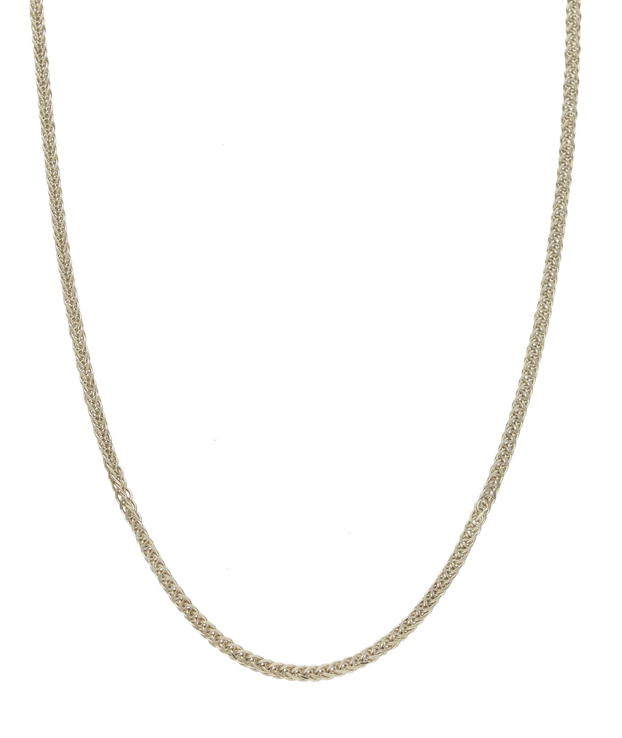 Łańcuszek srebrny lisi ogon 925 DIA-LAN-5981-925 1mm.  Łańcuszek to bardzo dobry pomysł na prezent dla siebie lub bliskiej osoby. Najchętniej wybierany jest jako prezent urodzinowy, ale nie tylko. Waga około 4,20g..jpg